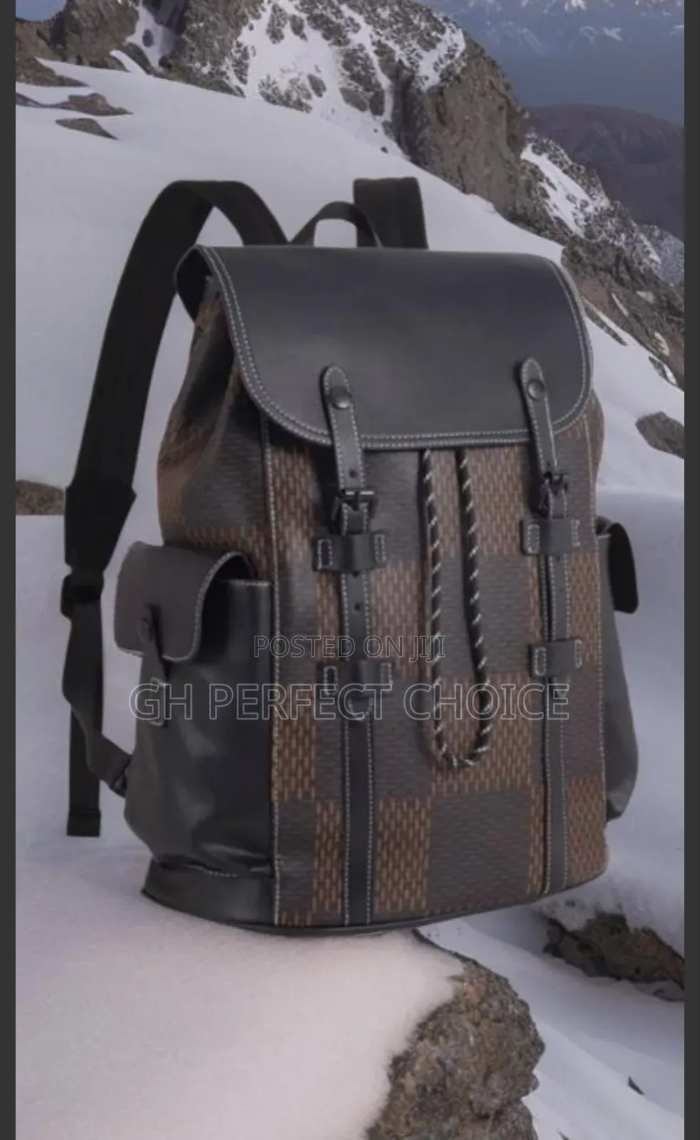 Unique Leather Backpack Design