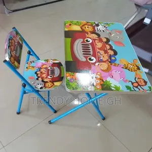 Foldable Kids Learning Table Strong, Colorful Educational.