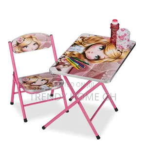 Foldable Kids Learning Table Strong, Colorful Educational.