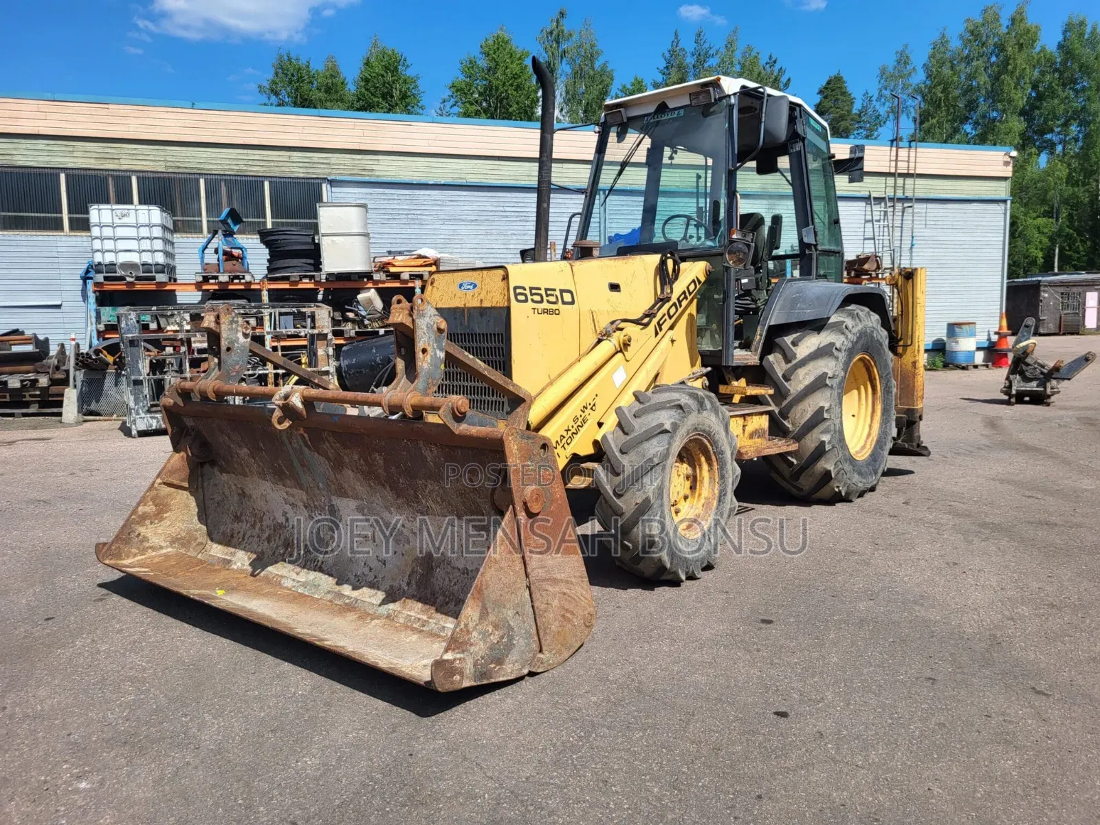 Ford 655d Backhoe (European Used)