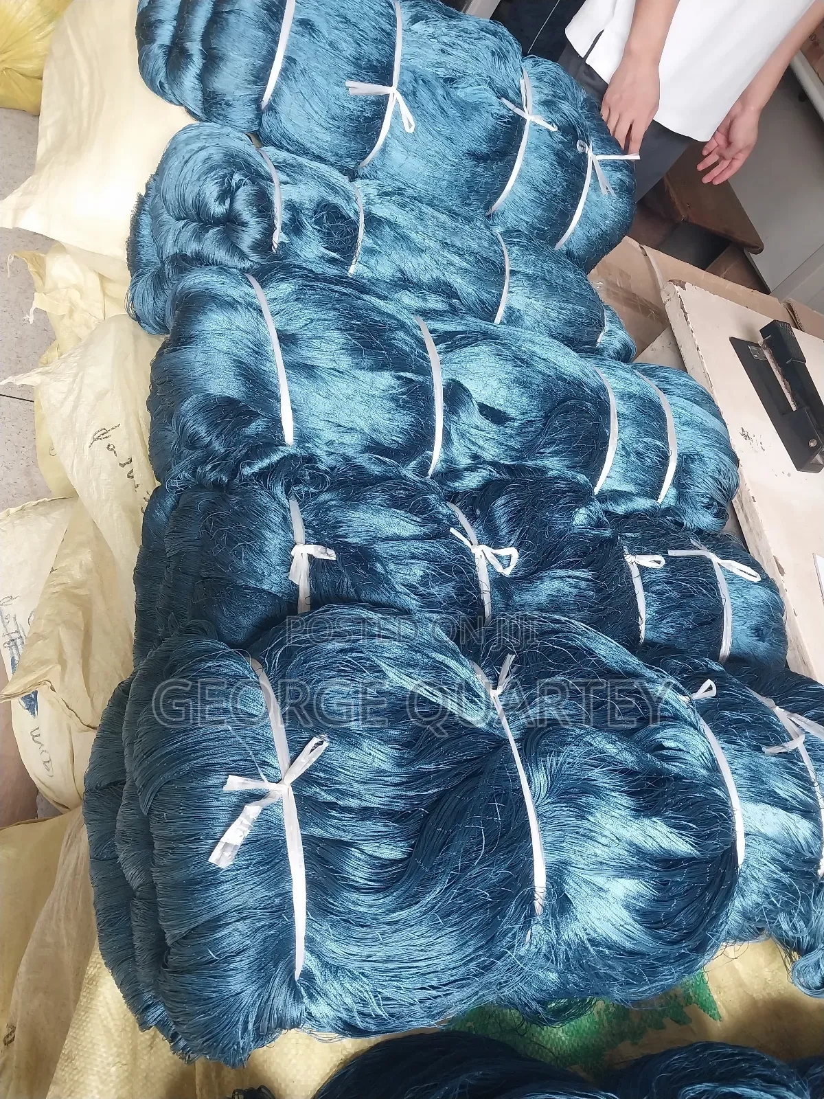 Rice and Fishing Nets for Sale