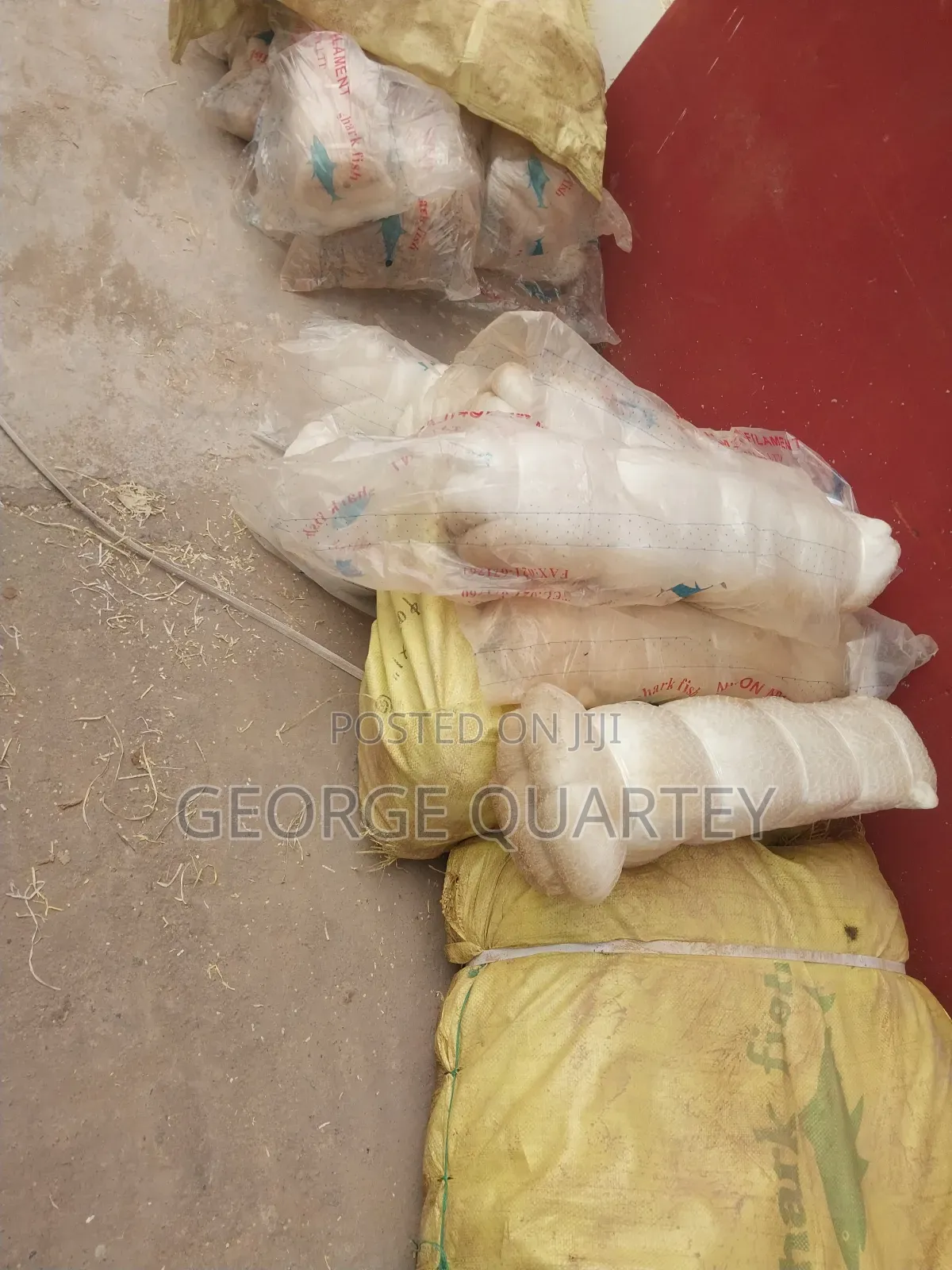Rice and Fishing Nets for Sale