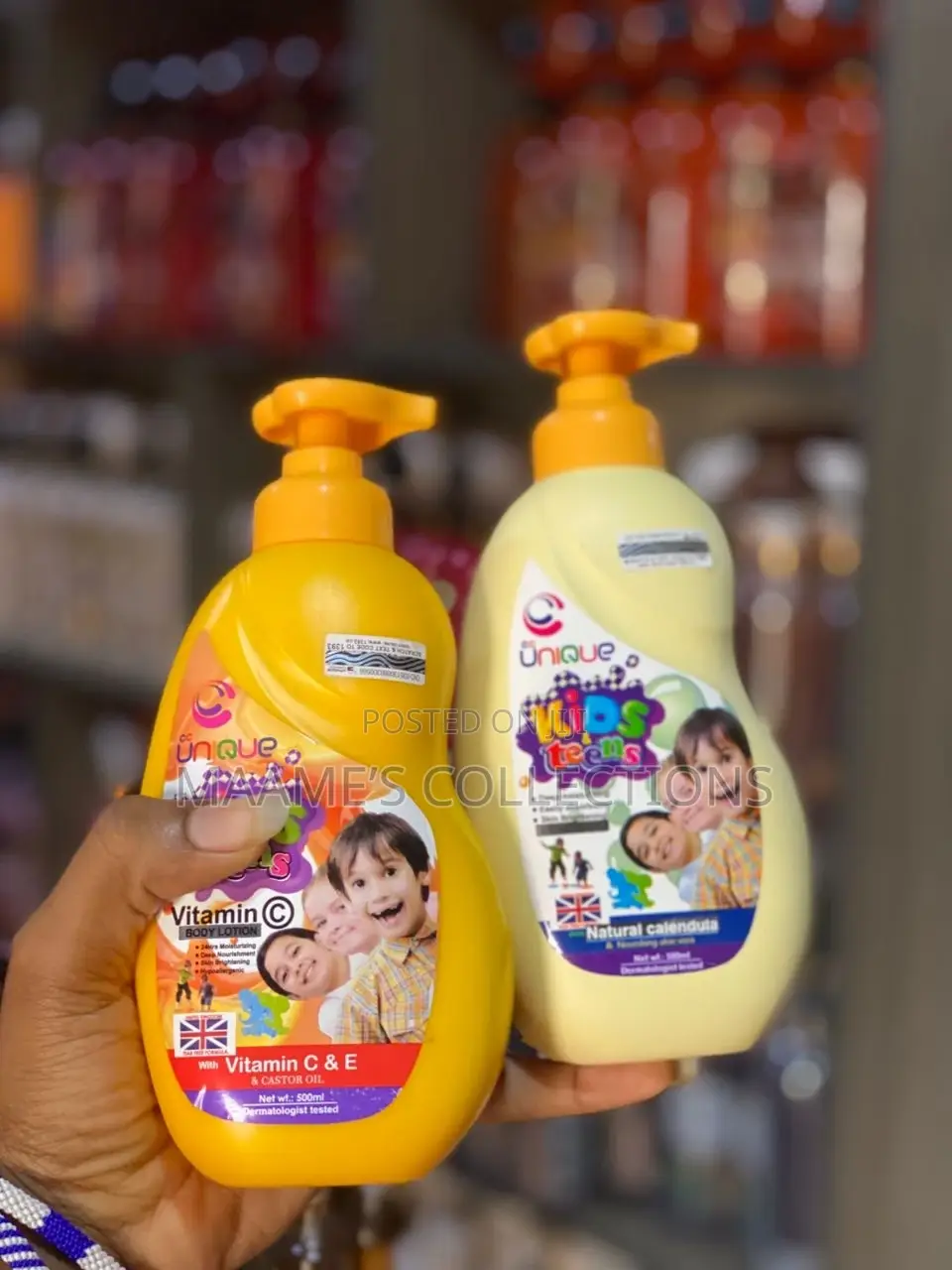 Unique Kids Teens Body Lotion
