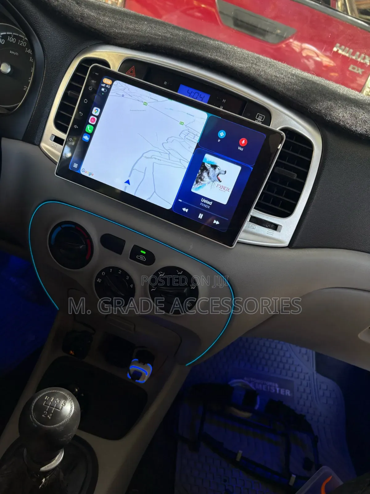 Hyundai Accent/Verna 2008–2011 + Ahd Night Vision Cam + Apple Carplay