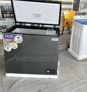 Ultra Modern 200 Liters Electric Nas-250fl Dark Grey Freezer
