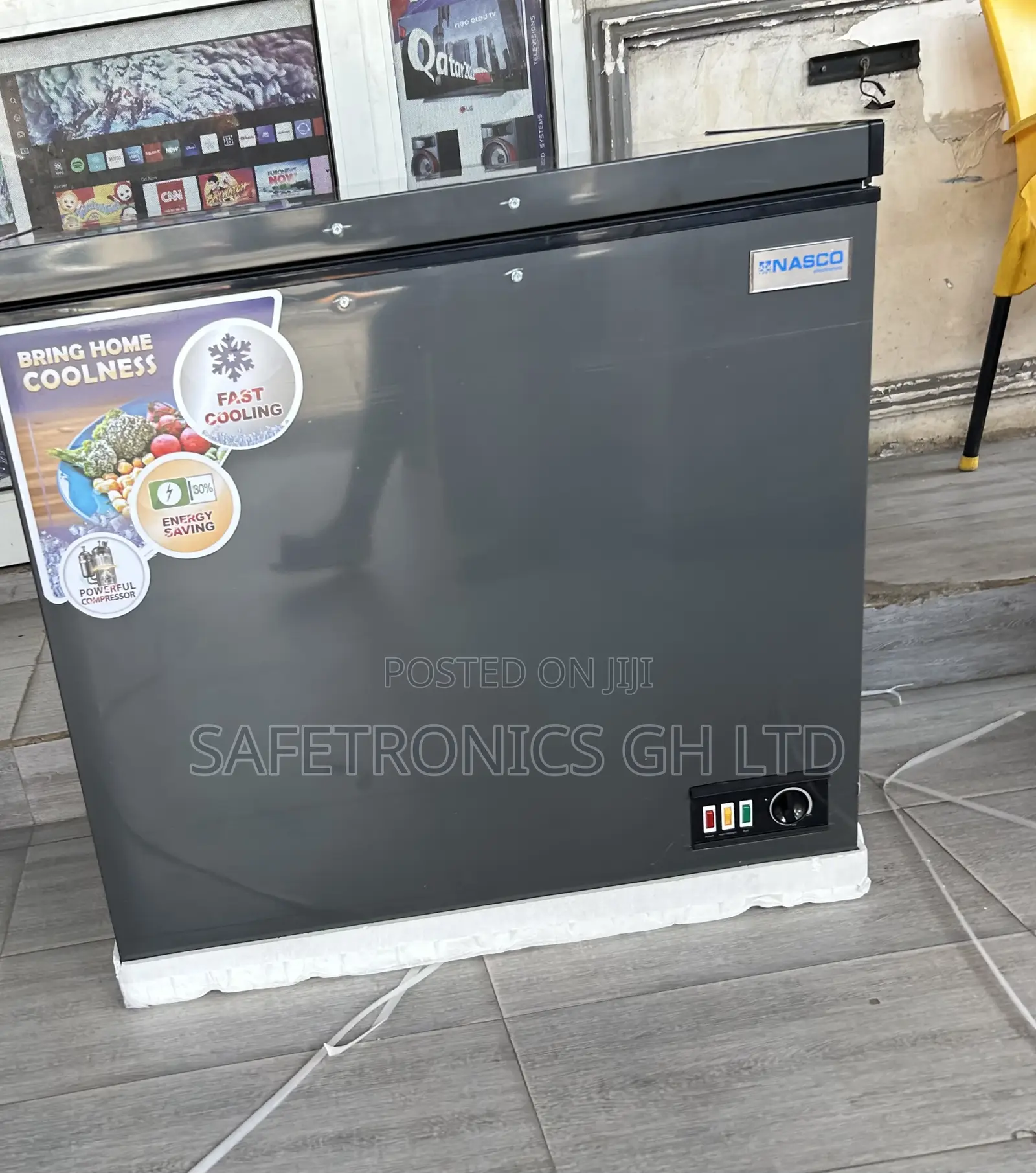 Authentic Best Grey Electric Singledoor 200 Liters Nas-250fl Freezer