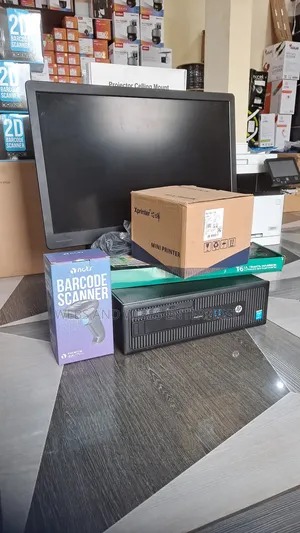 Complete Pos System With Slightly Used I5 6th Gen Desktop Computer