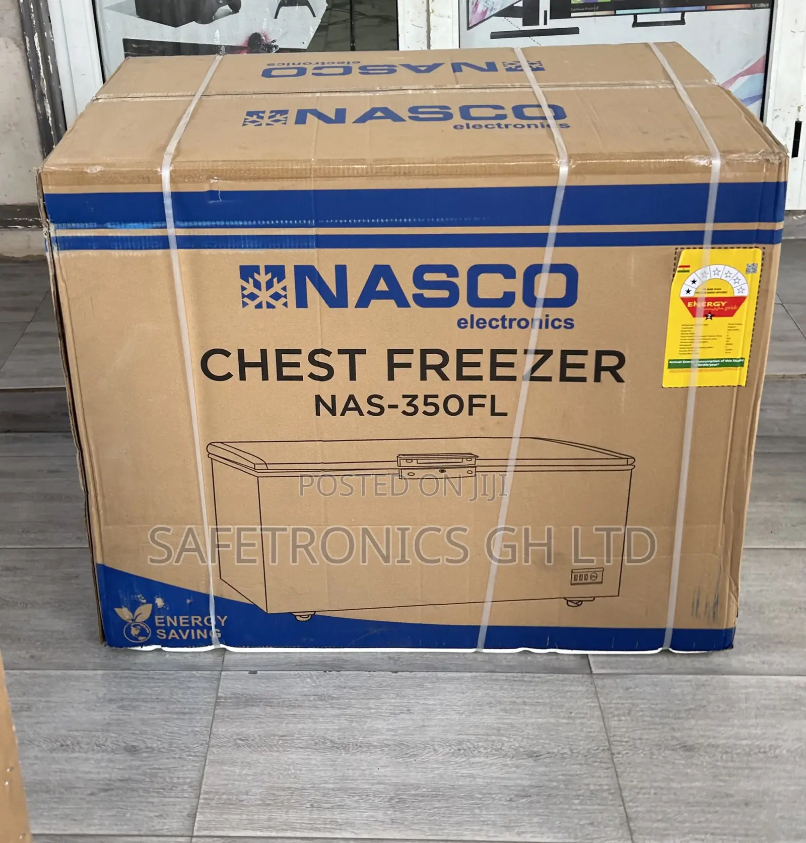 Choose Black Nas-350fl 250 Liters Singledoor Grey Freezer