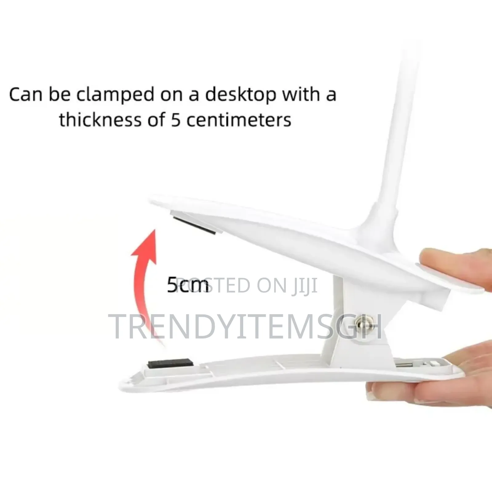 Rechargeable Dimmable Clip on Desk Study Lamp