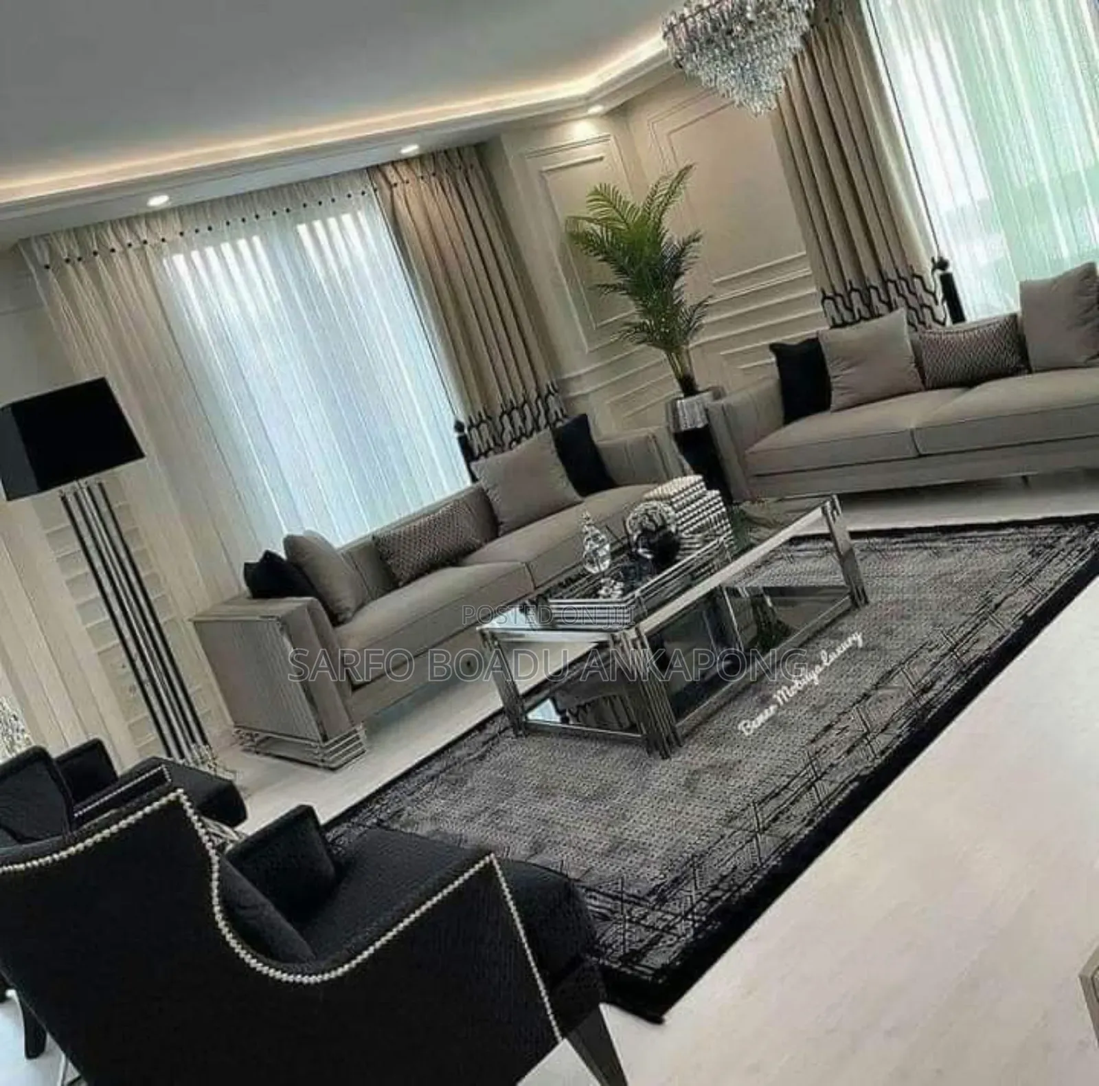 Loyalty Living Room Decorations and Curtains