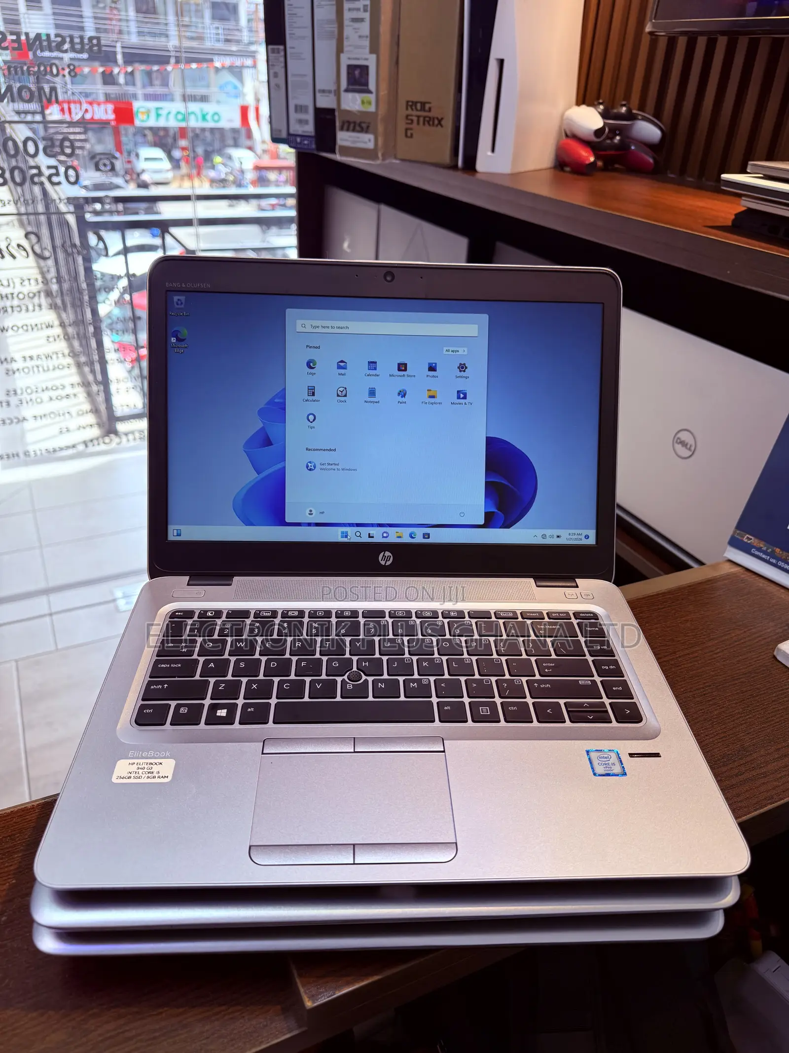 Laptop HP EliteBook 840 G3 8GB Intel Core i5 SSD 256GB