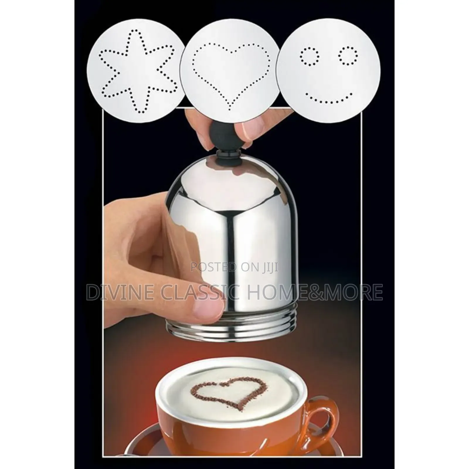 Cilio Cappuccino Decorating Dredger