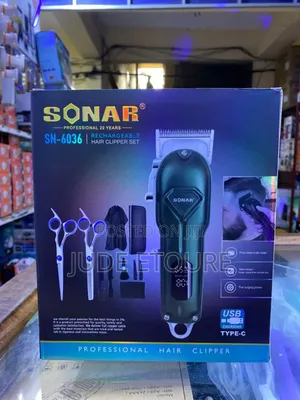 Rechargeable Hair Clipper Set