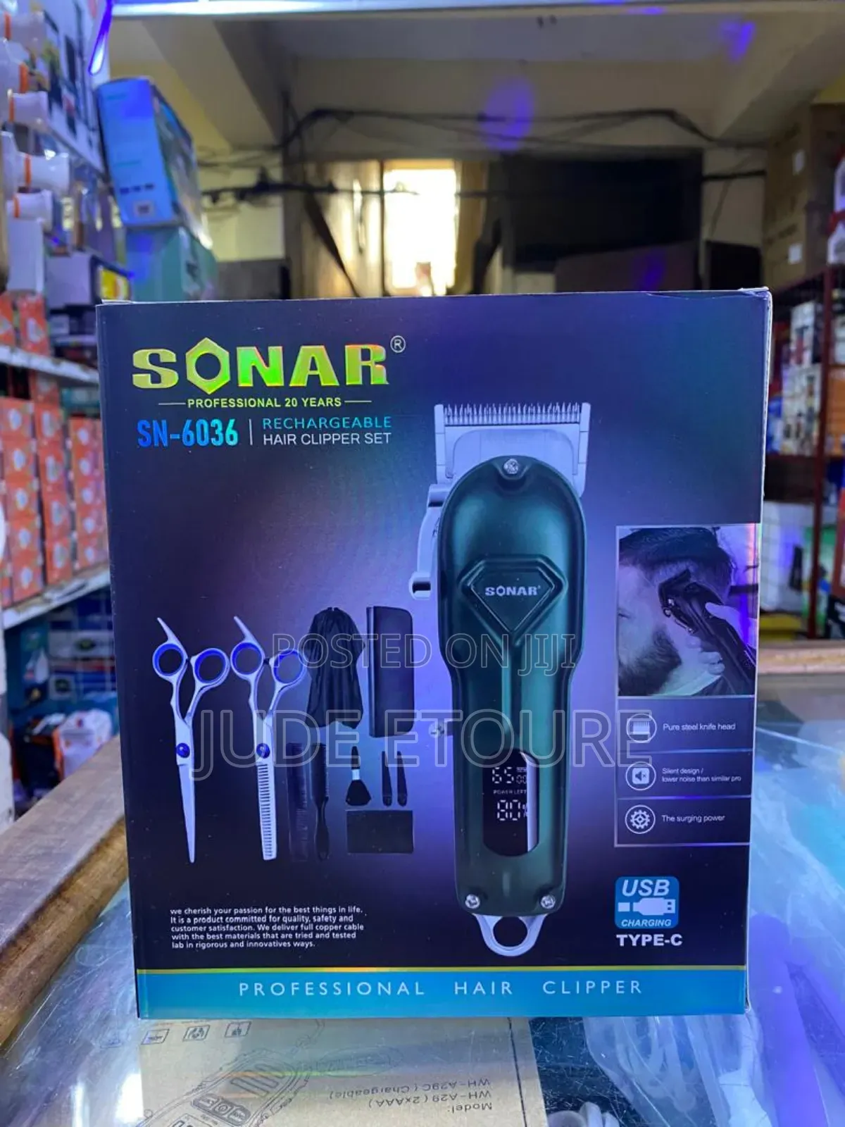 Rechargeable Hair Clipper Set