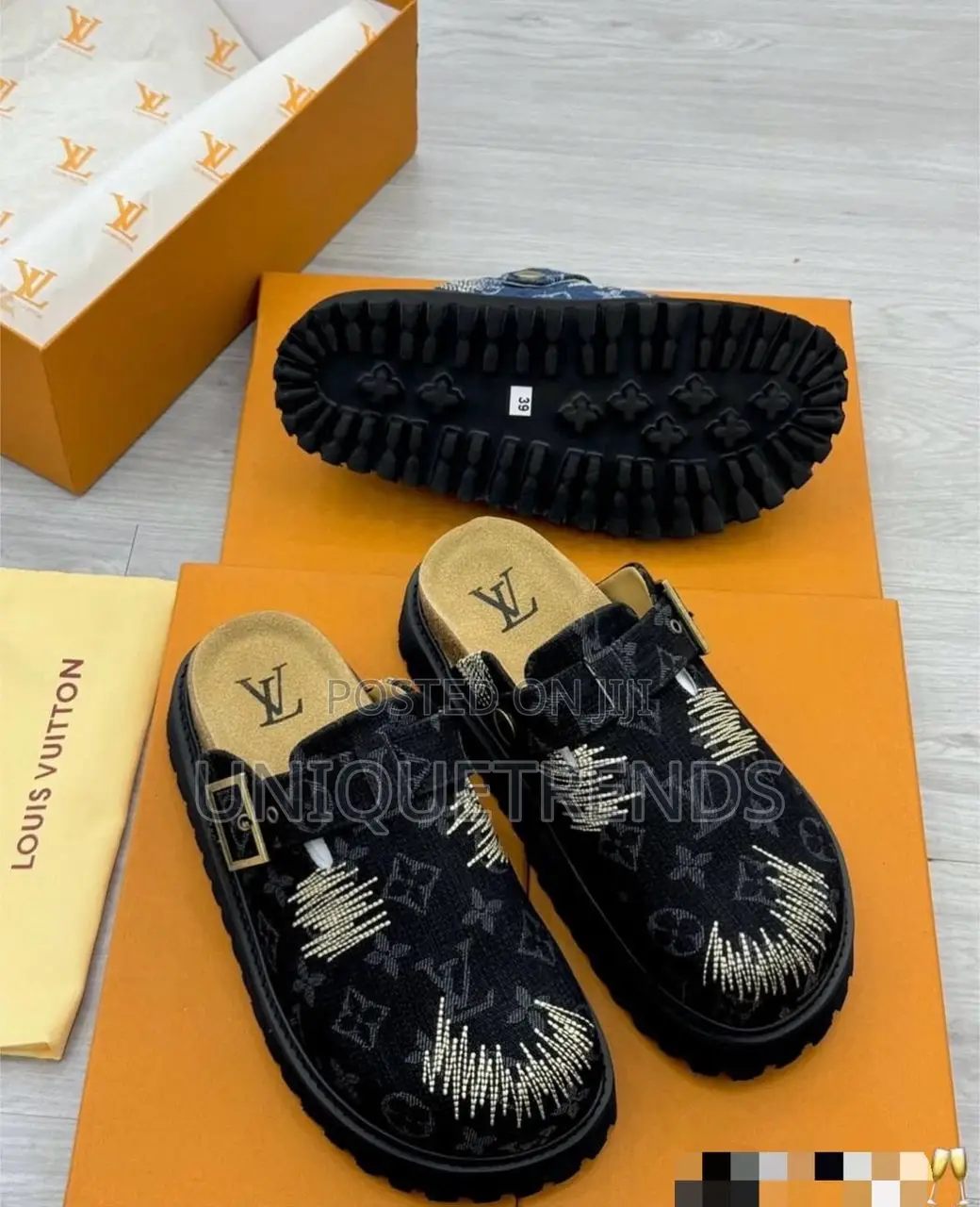 Louis Vuitton Cosy Comfort Mules