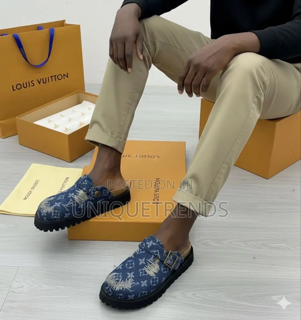 Quality Lv Cosy Comfort Mules (Blue)
