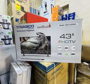 Crystal Clear View Nasco 43 Free Satellite and Digital Full Hd Tv