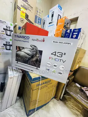 Crystal Clear View Nasco 43 Free Satellite and Digital Full Hd Tv