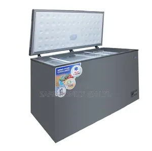 Long Lasting Nasco420ssk Grey 392 Liters Electric Freezer