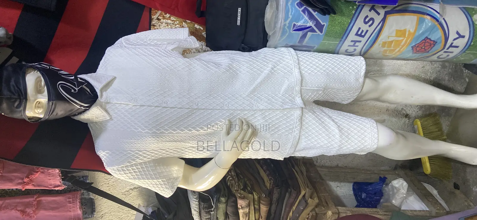 Two Pieces / Top Down All White for Men