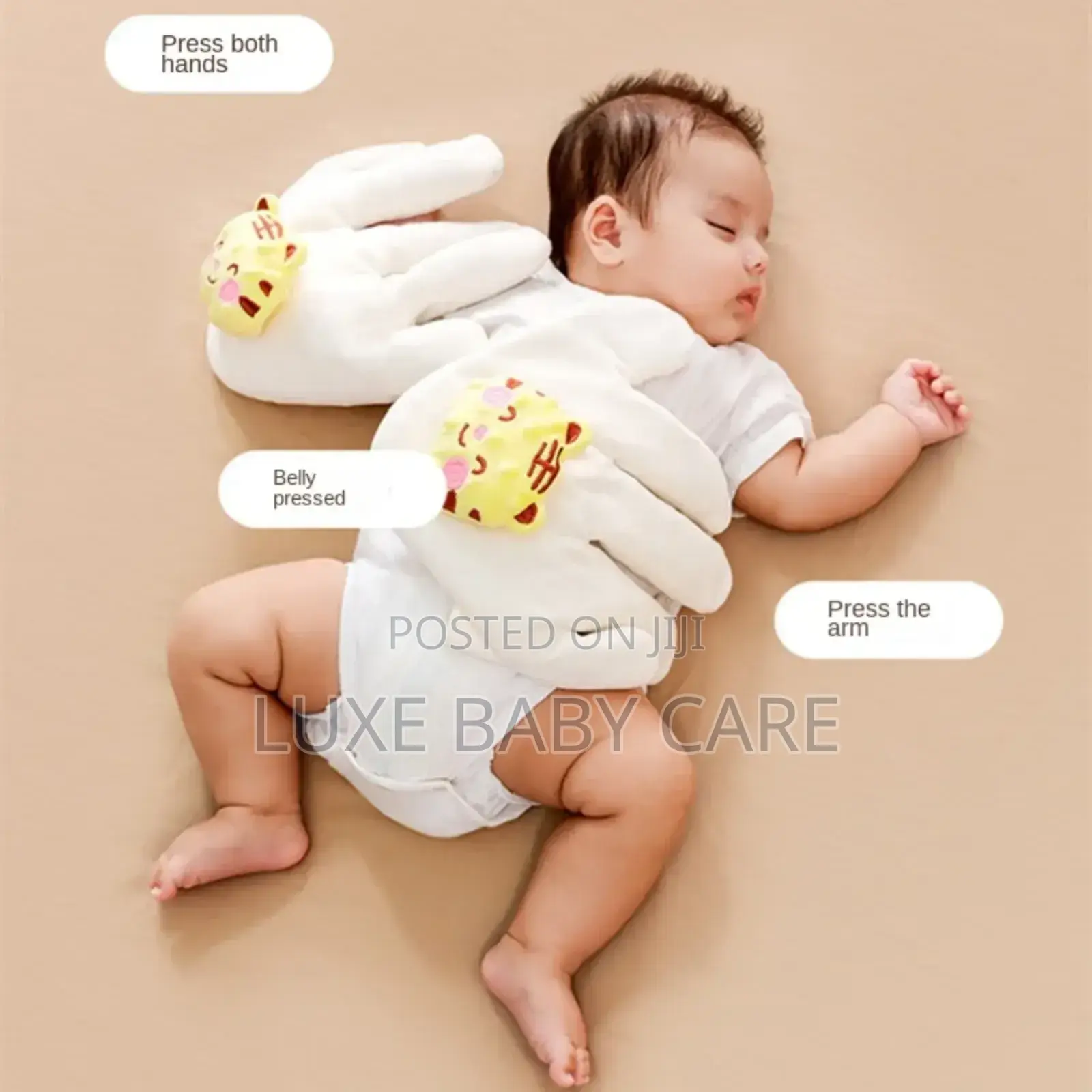 Baby Soothing Palm - Mom-like Hand-shaped Infant Anti-sleep Aid Pillow