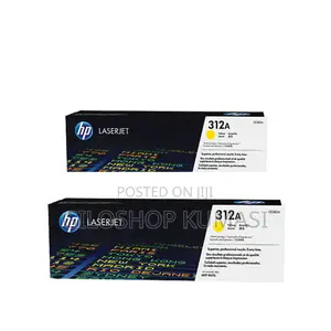 Hp 312a Yellow Original Laserjet Toner Cartridge, Cf382a,