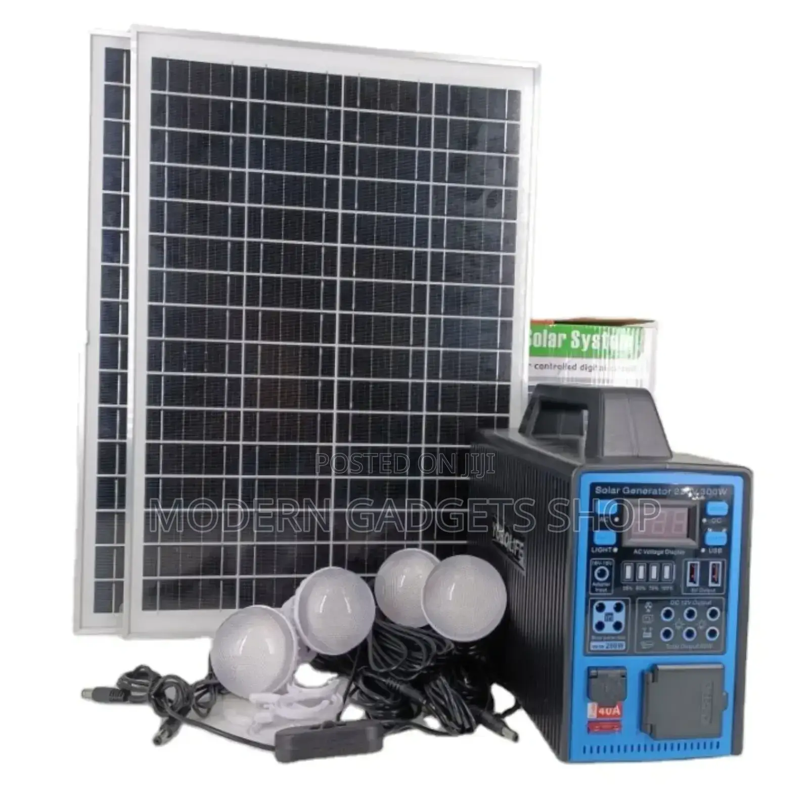 Portable Solar Power Station (Max 400w)