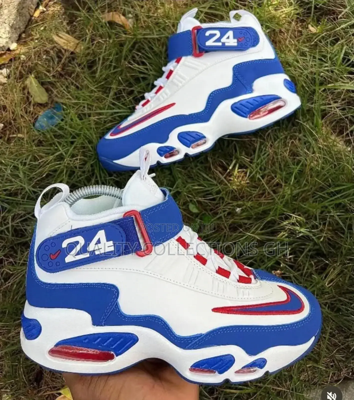 Nike Griffy Blue and White