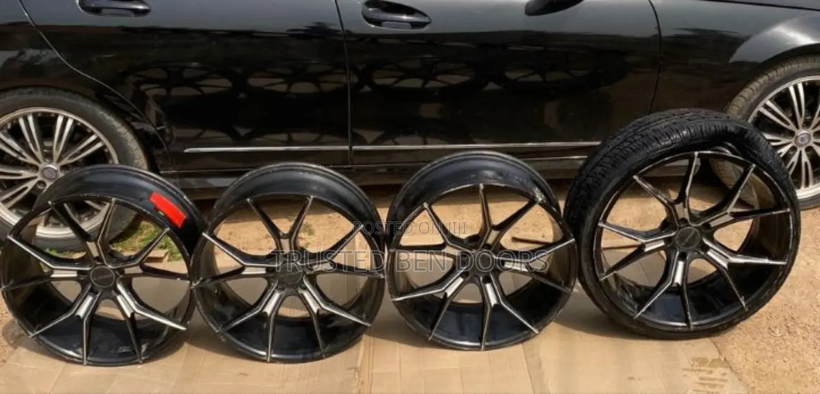 Car Rims Size 20 Home Used  (R20 Inches)