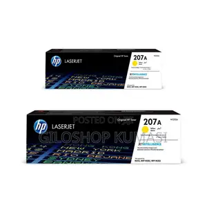 Hp W2210a 207a Laserjet Toner Cartridge Yellow Original