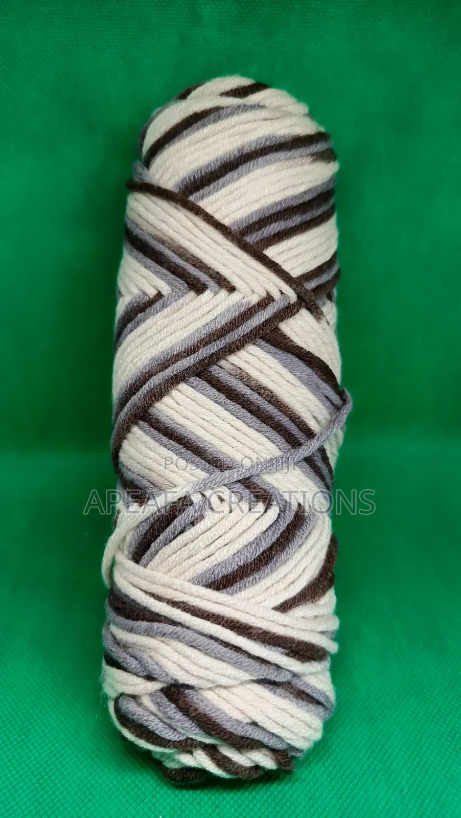8ply 100g Variegated Milk Cotton
