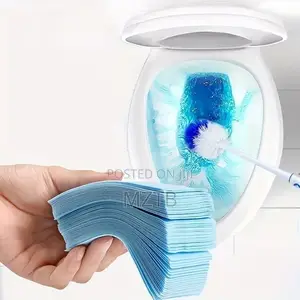 Toilet Bowl Cleaning Detergent Strips - 30 Blue Strips