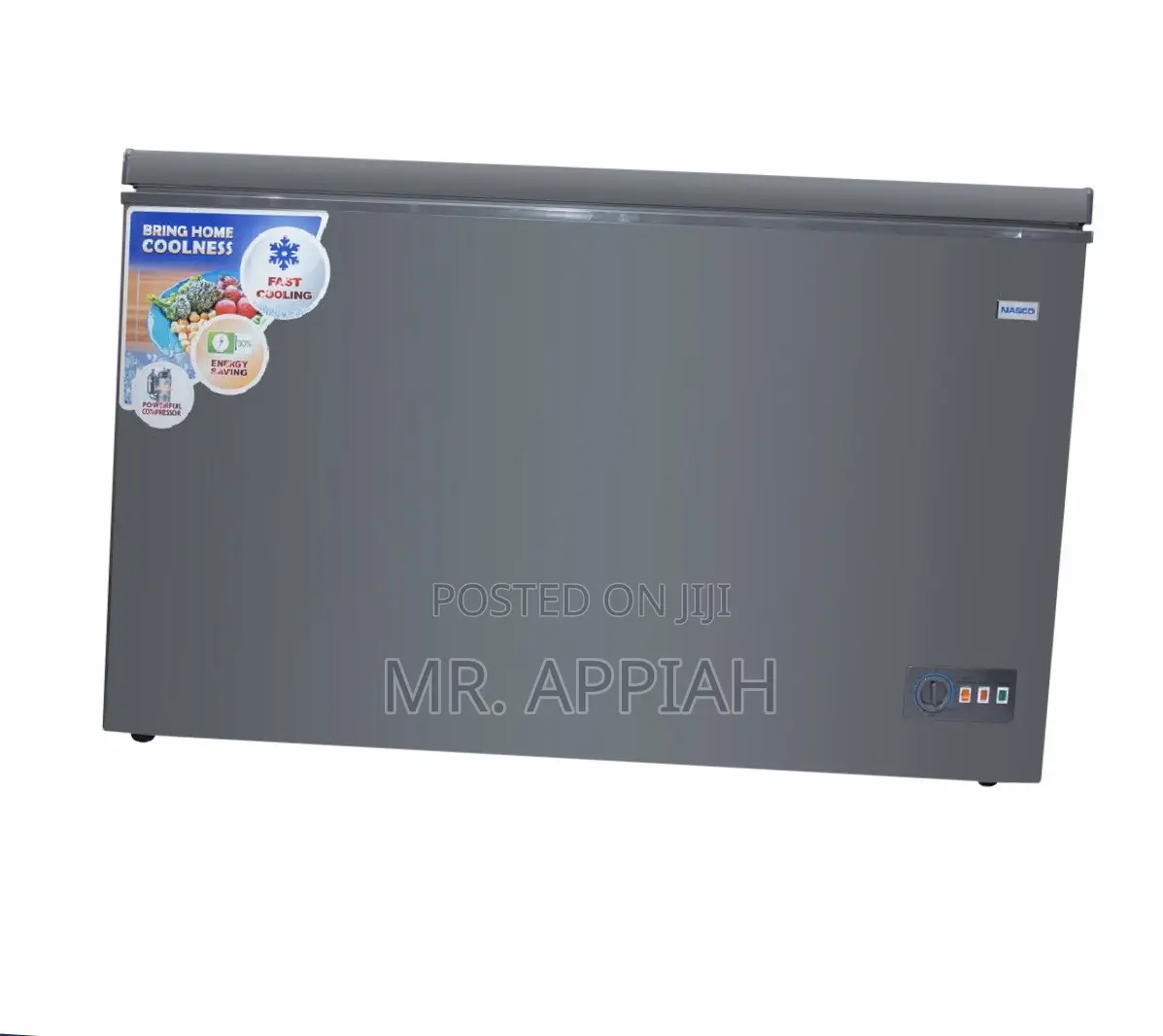 Extremely Cooling Nasco420ssk Single Door Chest Freezer(Gray)392l