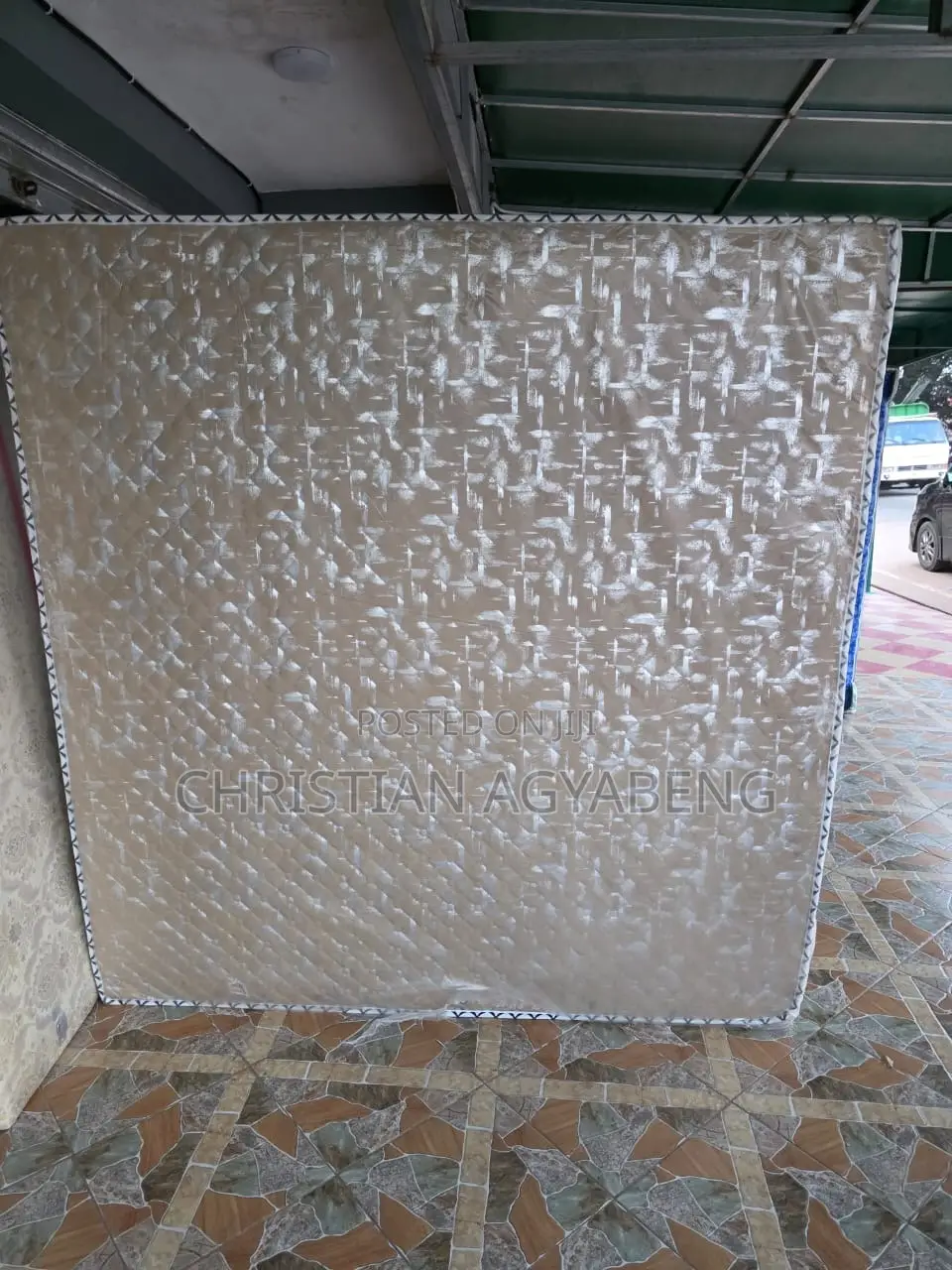 16 Inches Queen Size Beautiful Covered Mattress