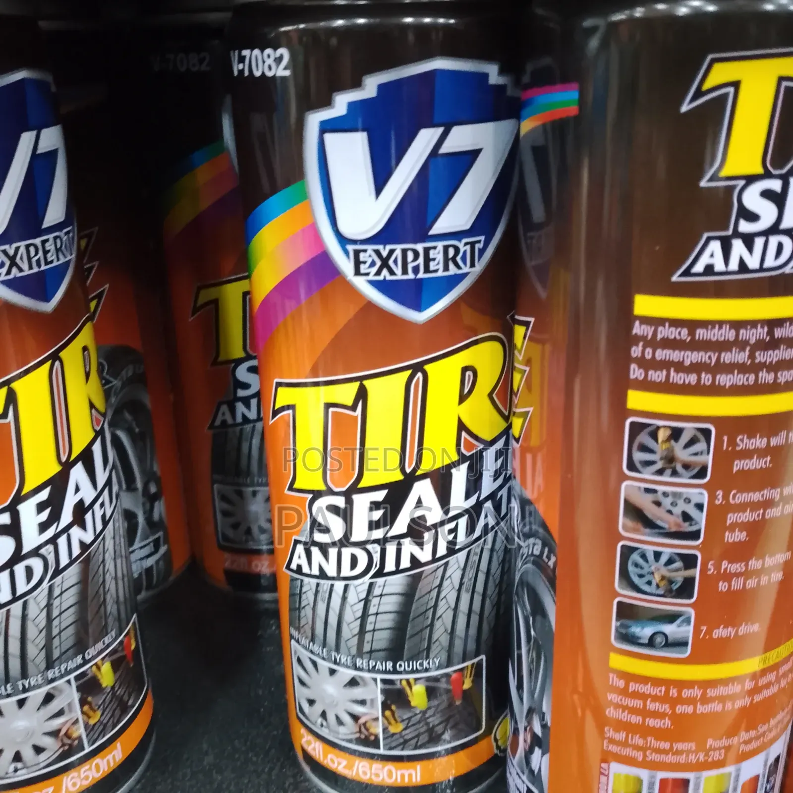V7 Tyre Sealer And Inflator