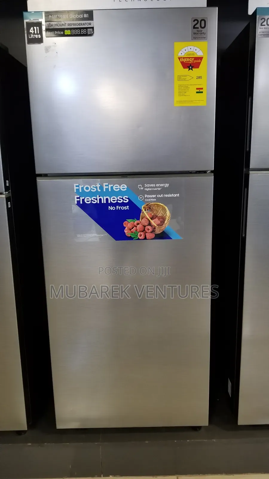 Samsung 411ltrs Duracool Twin Cooling Plus Refrigerator