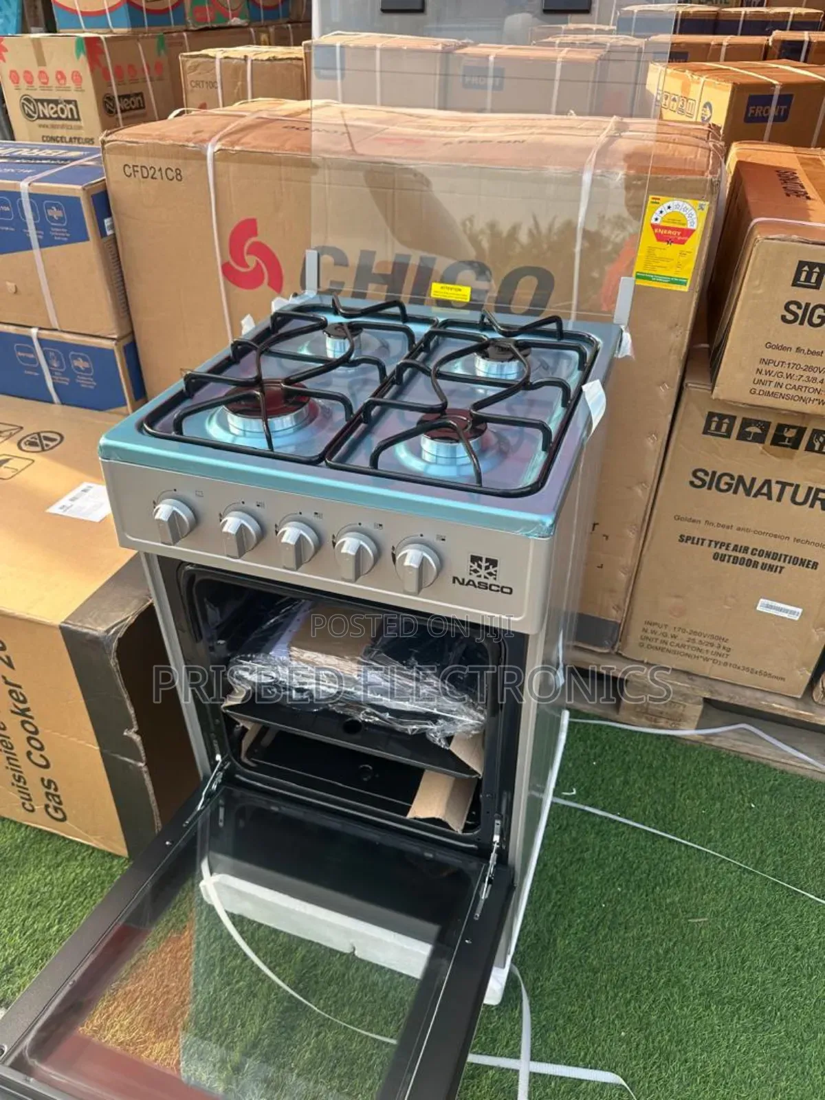 Nasco Durable 4burner Gas Cooker 50*50