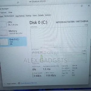 Laptop HP EliteBook 850 G5 16GB Intel Core I5 SSD 256GB