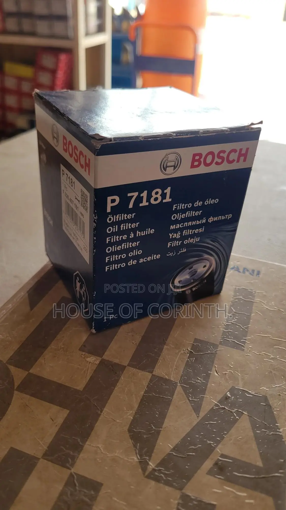 Bosch Oil Filter -Golf,Tiguan,Touran,Passat,Superb,Octavia,Polo,Ibiza