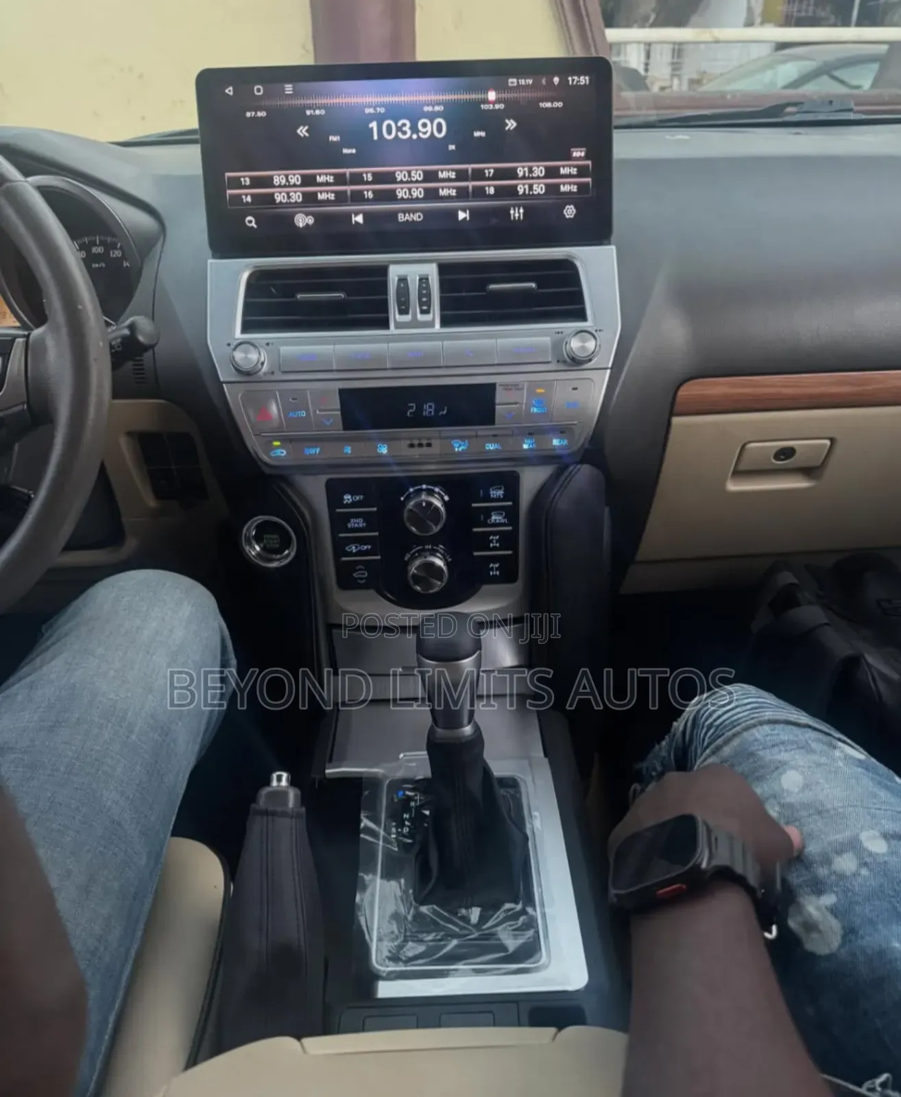 Toyota Prado 2010 to 2017 12.3 Inches Android With Apple Carplay