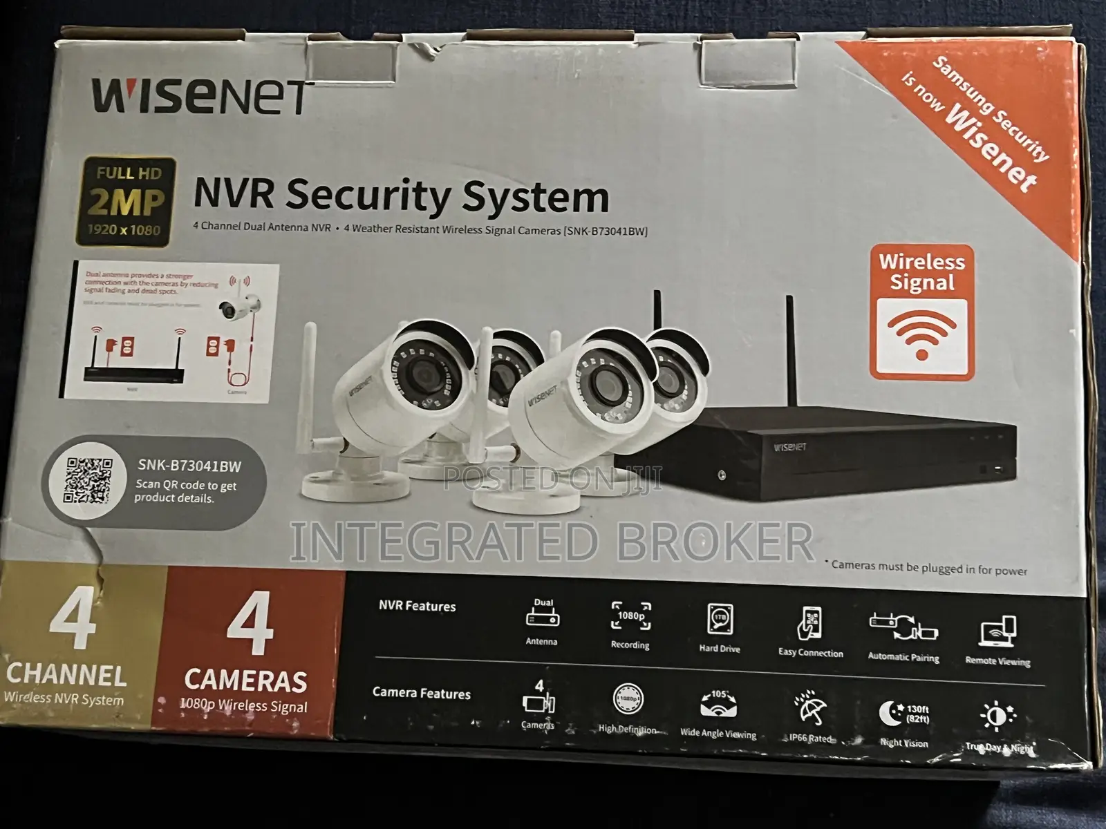 Wisenet NVR Security System
