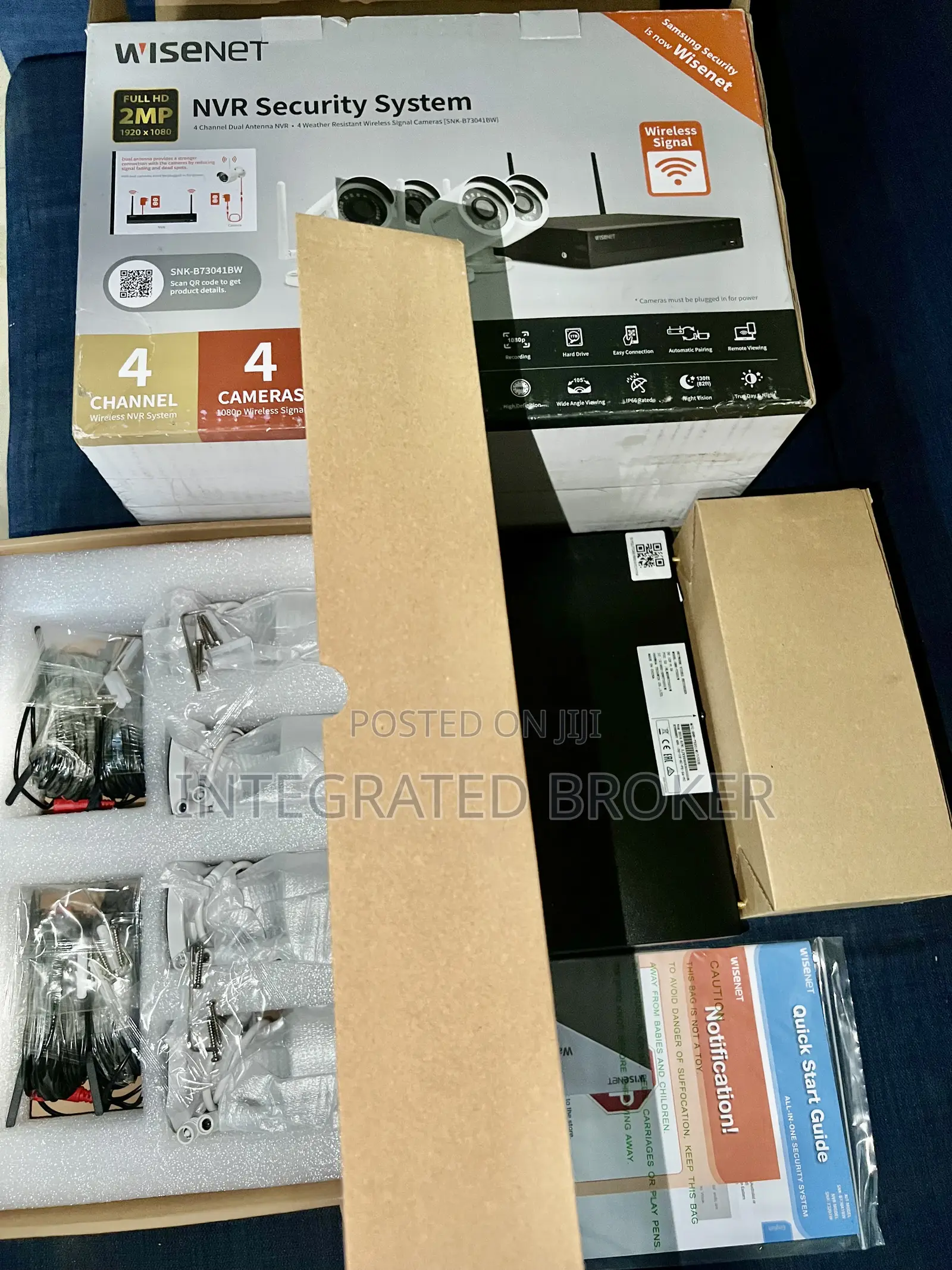 Wisenet NVR Security System