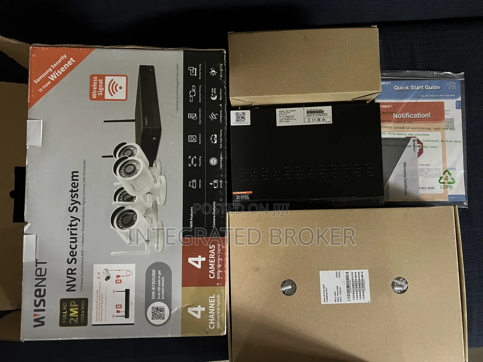 Wisenet NVR Security System