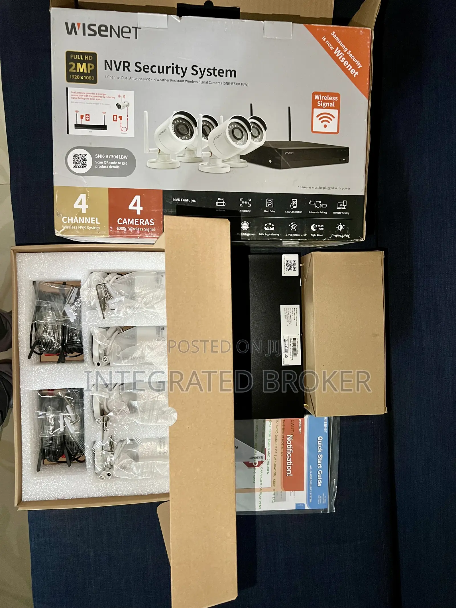 Wisenet NVR Security System