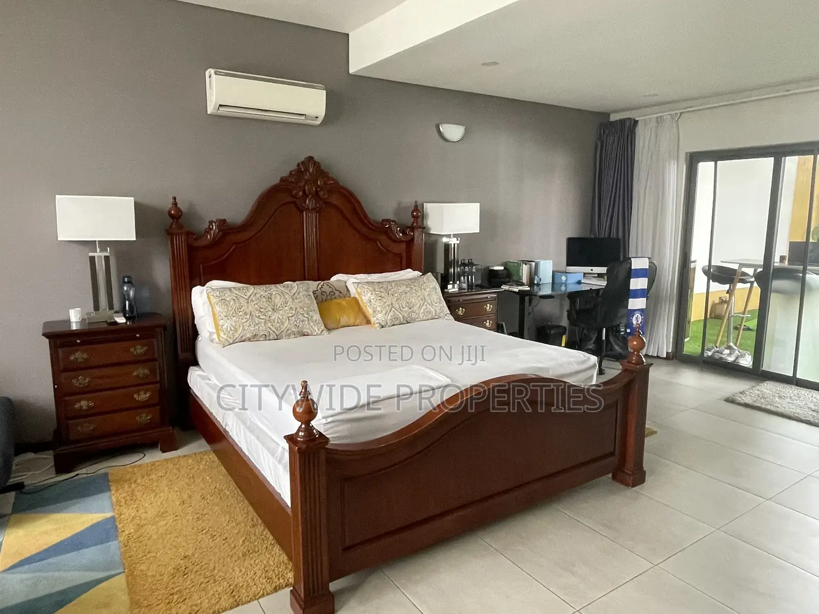Furnished 4bdrm House in Airport Residential Area for rent