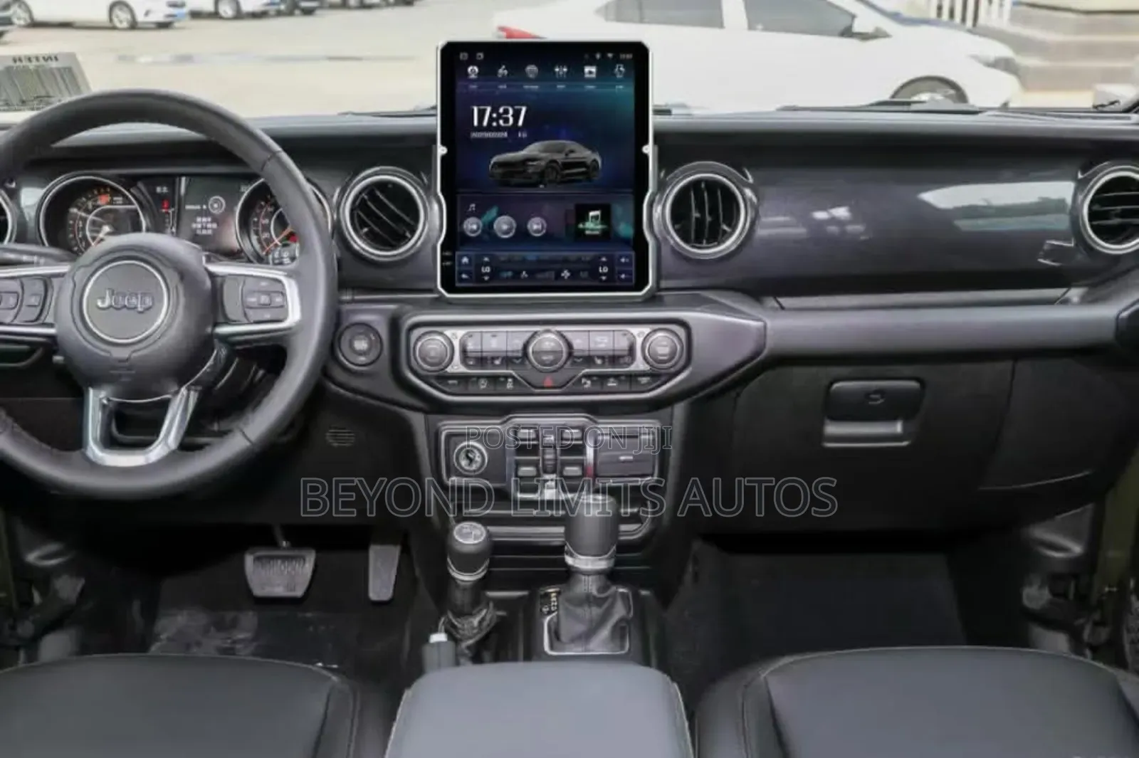 Jeep Wrangler 2018 to 2023 Tesla Android / Apple Carplay