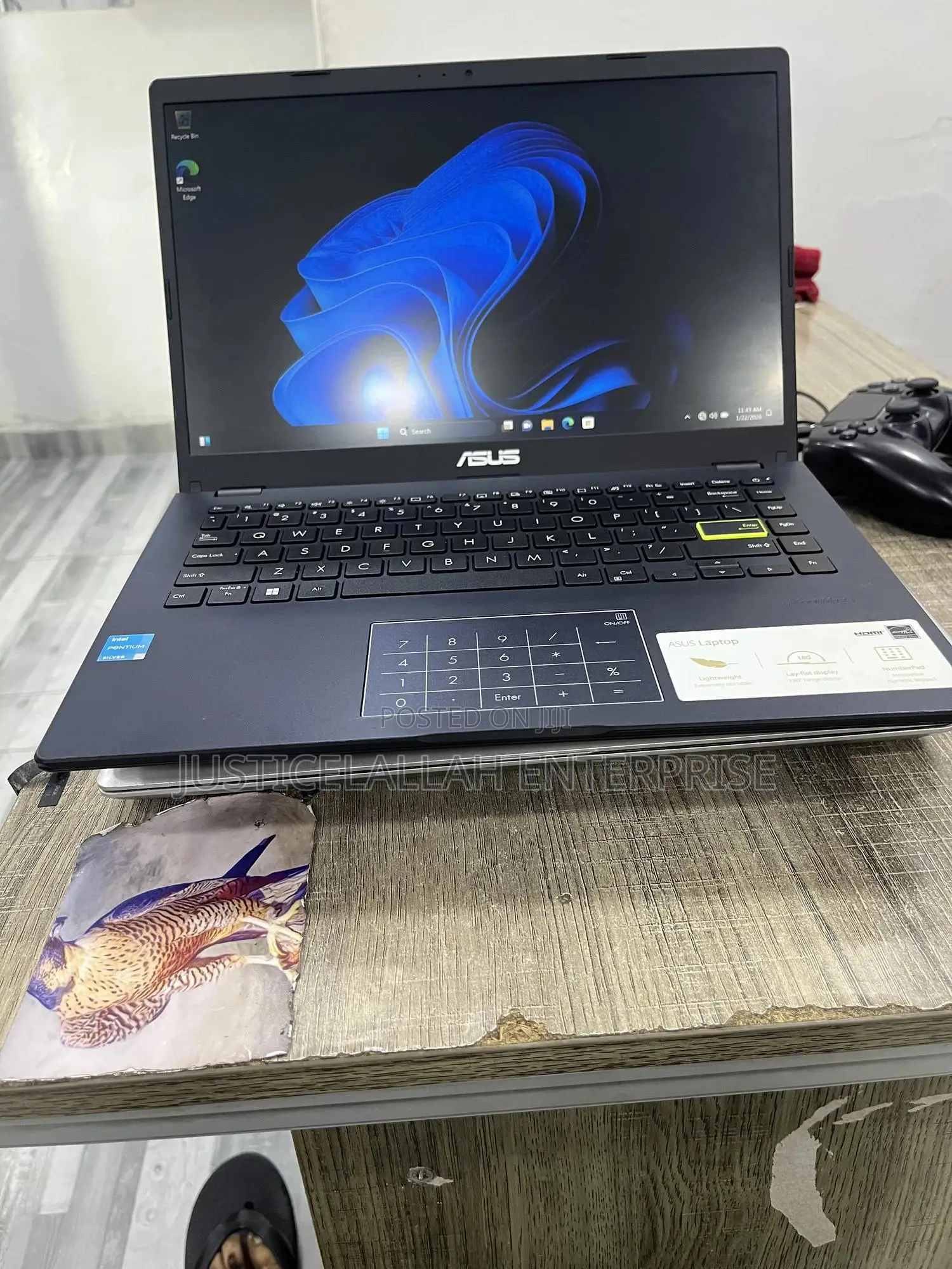 Laptop Asus Vivobook E410M 4GB Intel Pentium SSD 60GB
