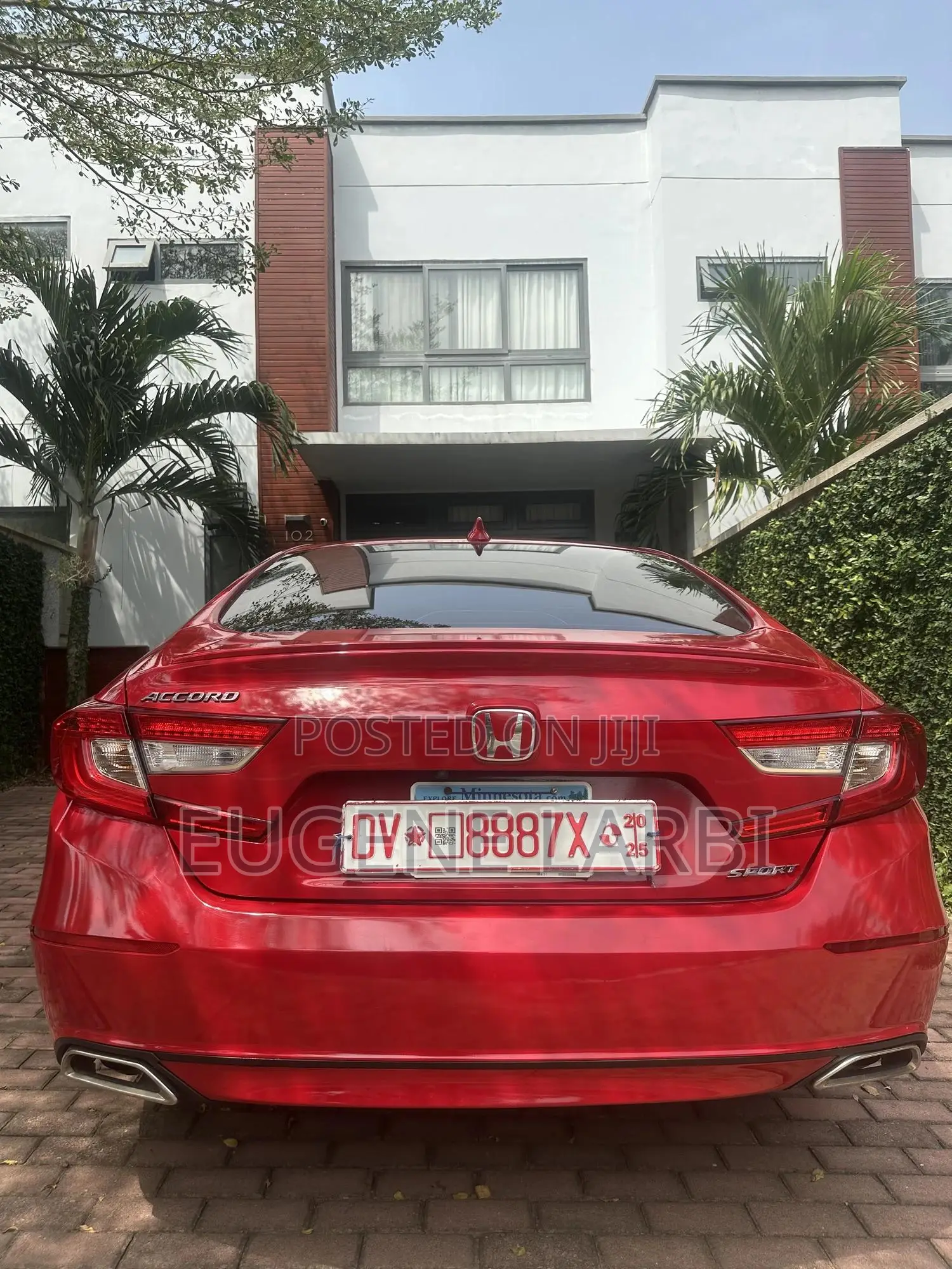 Honda Accord EX 2018 Red