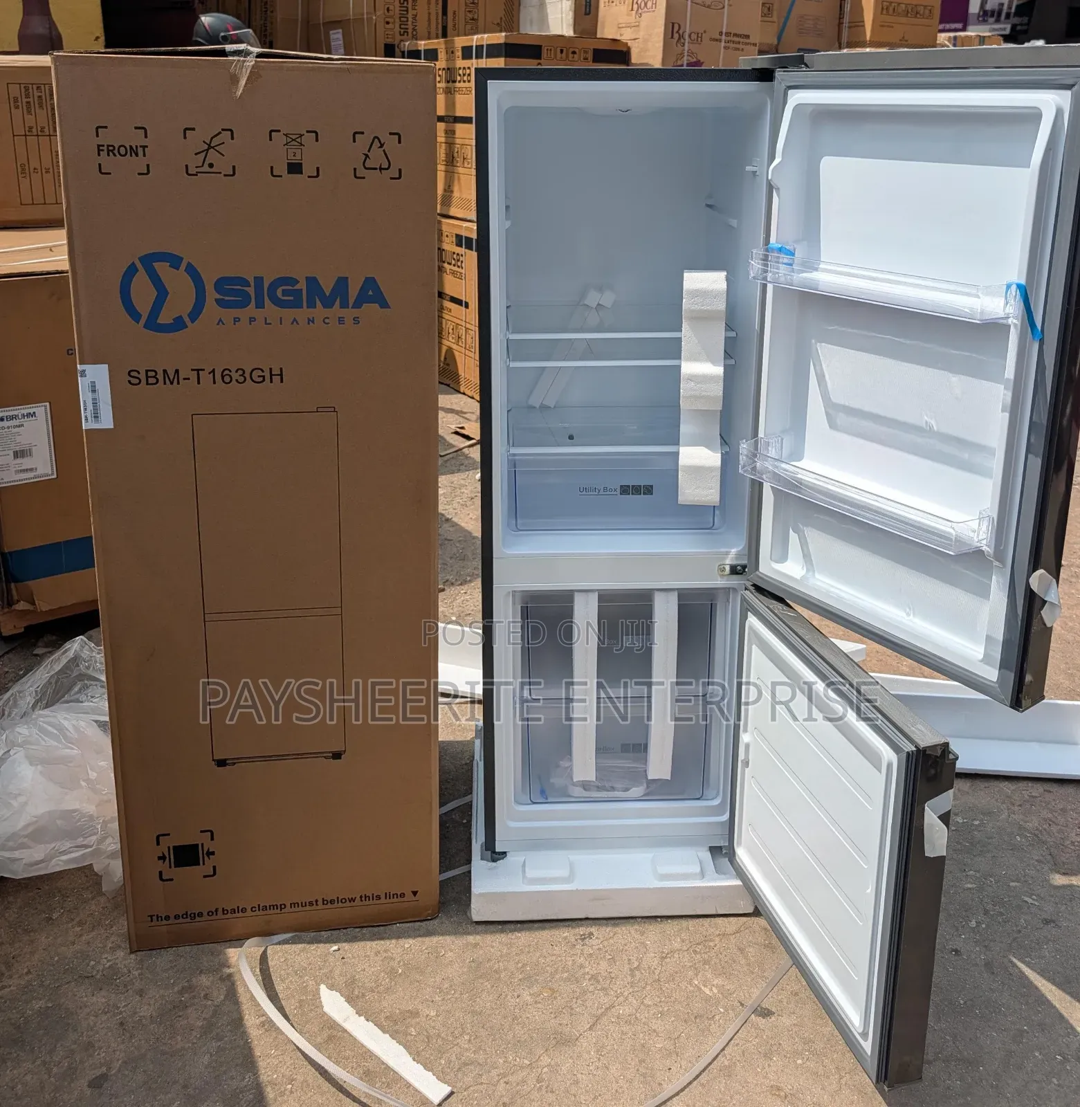 Sigma 164ltrs Fridge *Ghc2650.00* Promo