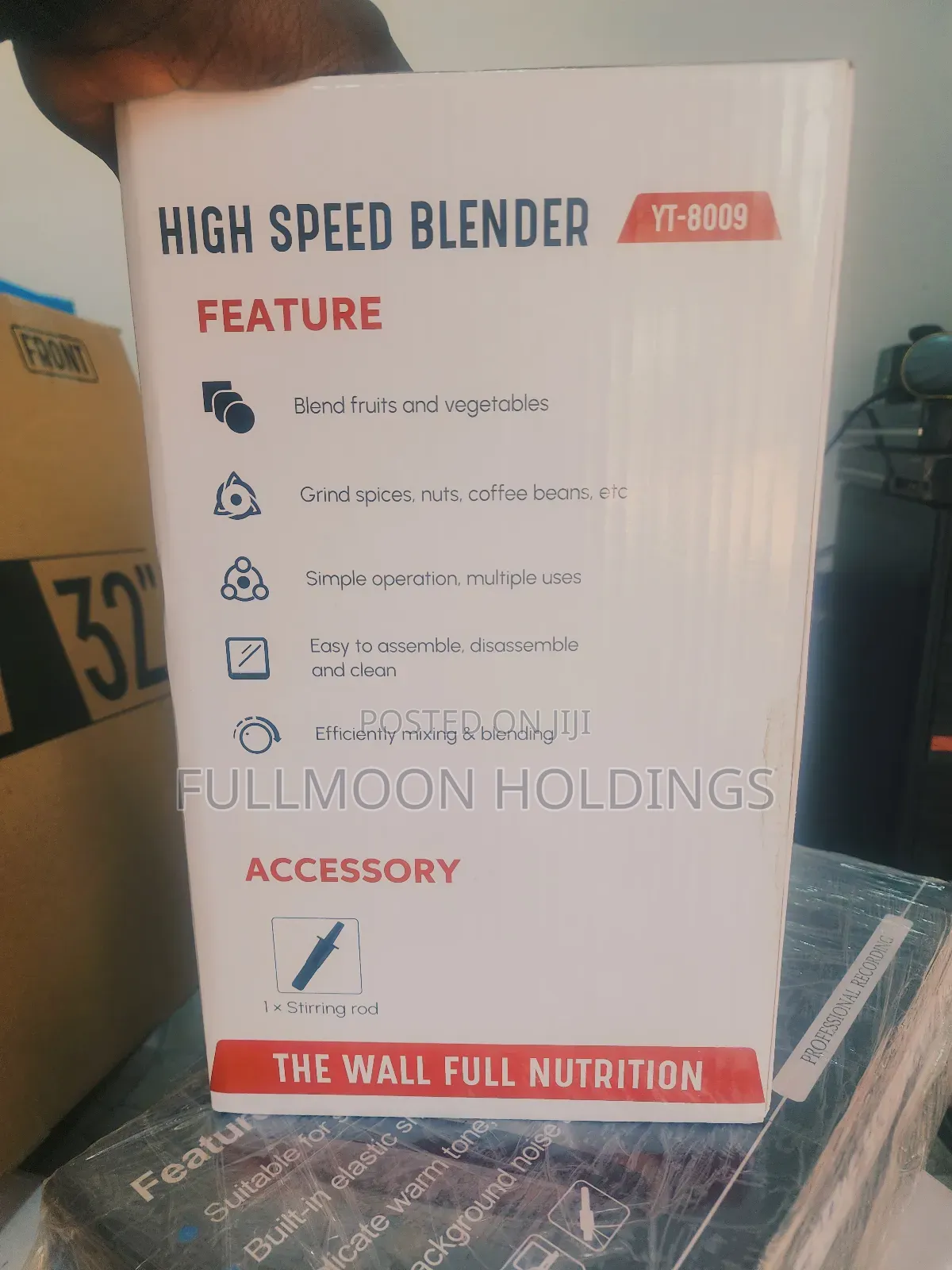Amvo 2.0 Liters Quality Blender
